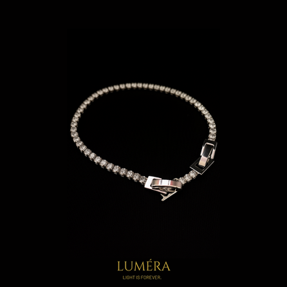 Zirkon Taşlı Işıltılı Bileklik | Lüks Kadın Bileklik – Luméra