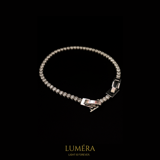 Zirkon Taşlı Işıltılı Bileklik | Lüks Kadın Bileklik – Luméra